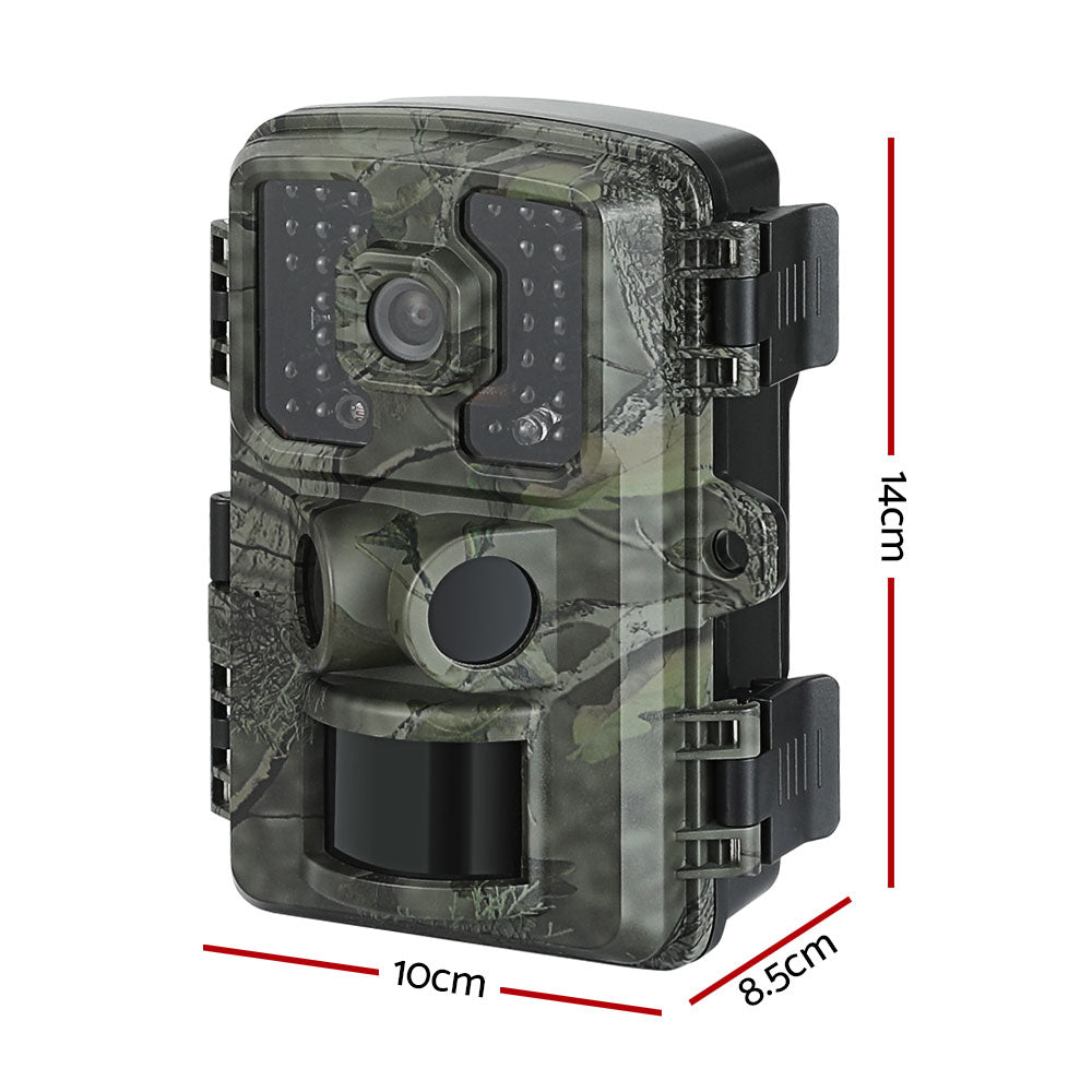 4K 16MP Wildlife and Security Trail Camera with Night Vision